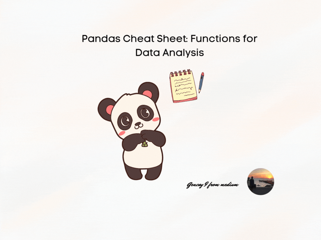 Pandas Cheat Sheet: Functions for Data Analysis