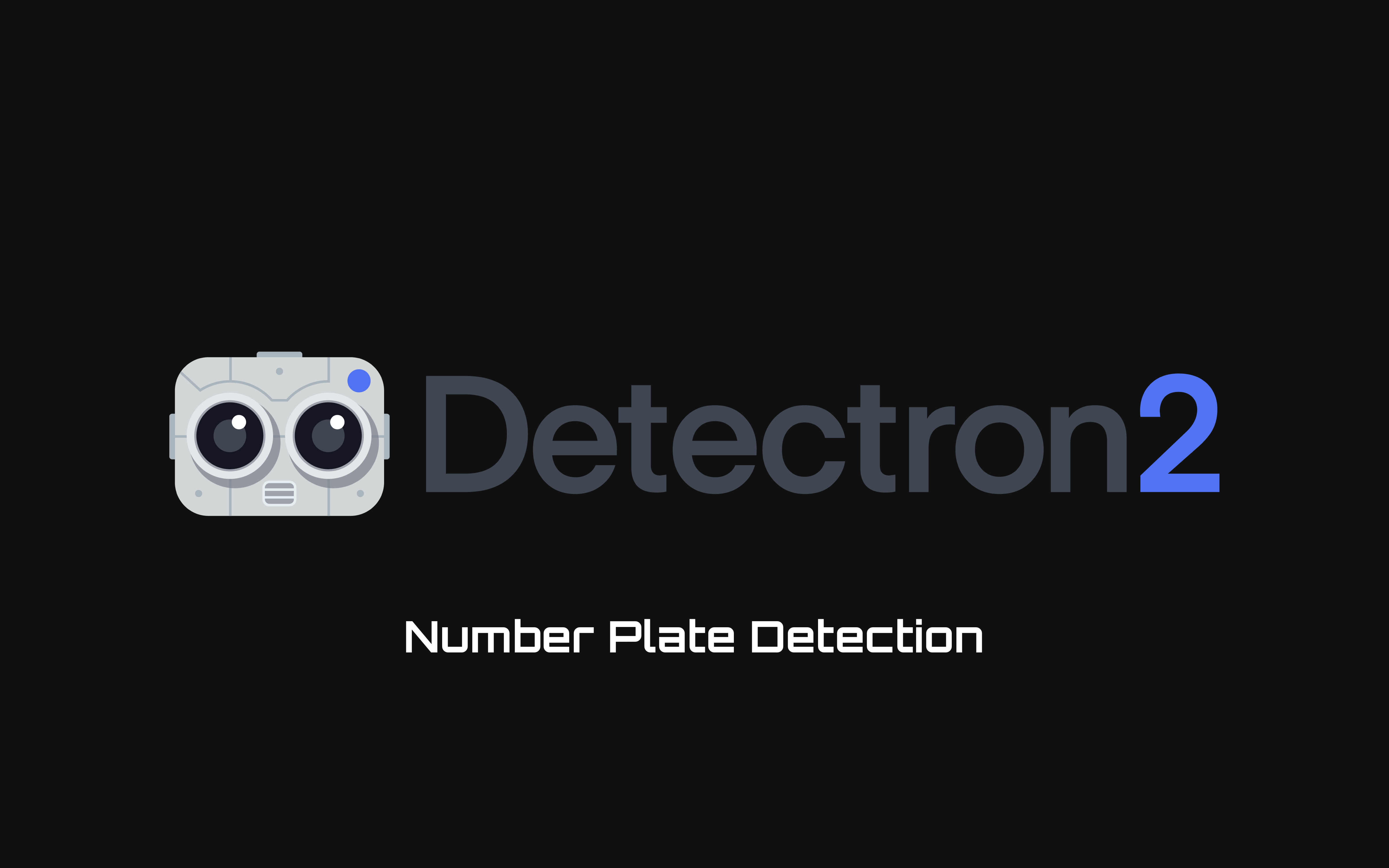Number Plate Detection — DETECTRON v2