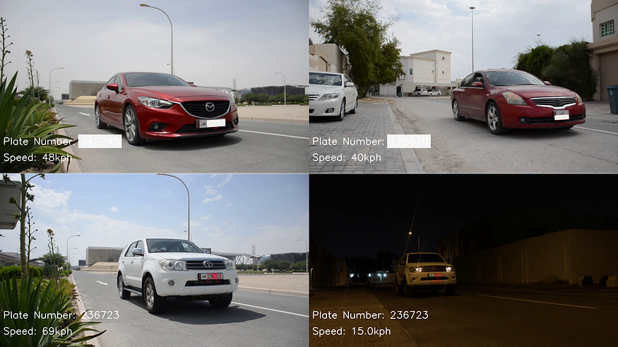 Image Processing Based Vehicle Number Plate Detection and Speeding Radar