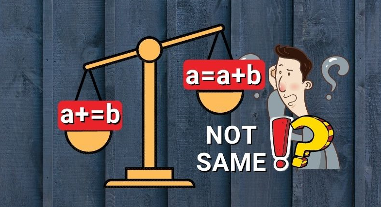 The difference between a=a+b and a+=b in Python